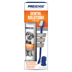 Набор для ухода за зубами 8in1 Pro-Sense, для собак, 3 предмета