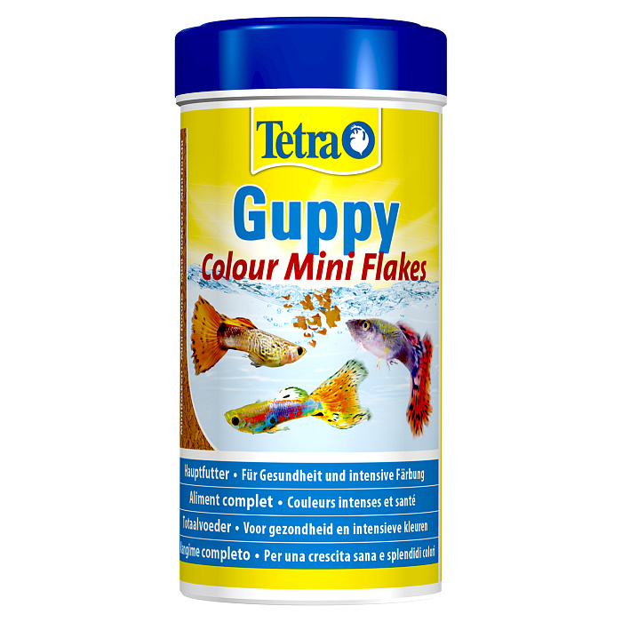 TetraGuppy Colour корм для гуппи для улучшения окраса 250 мл