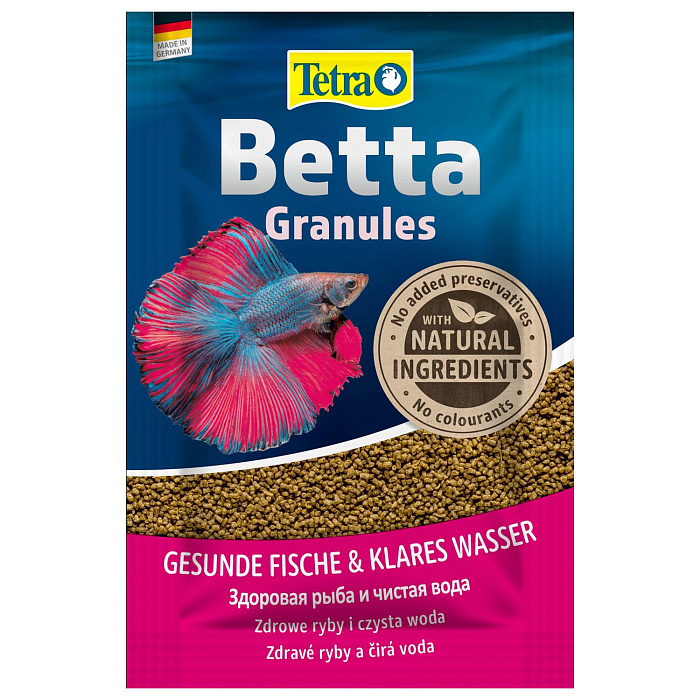 TetraBetta Granules корм для петушков в гранулах 5 г (sachet)