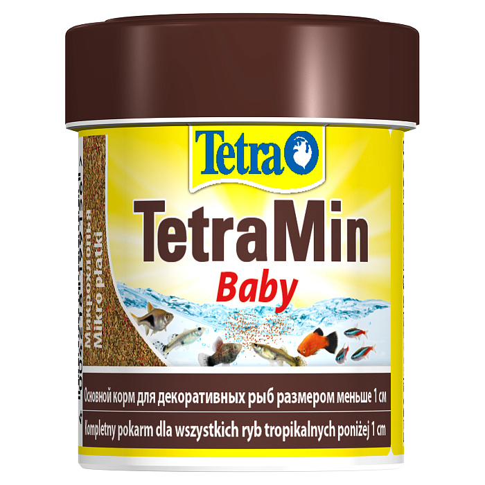 TetraMin Baby корм для мальков до 1 см мелкая крупа 66 мл