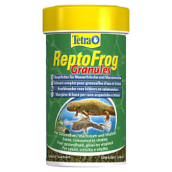 Tetra ReptoFrog основной корм для водных лягушек и тритонов в гранулах 100 мл