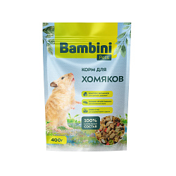 Корм Bambini Pets для хомяков, 400 г