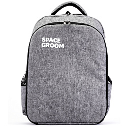 Space Groom Рюкзак Groomers Crew 2.0, серый, 25L СКИДКА 40%