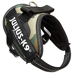 JULIUS-K9 шлейка для собак IDC®-Powerharness Mini-Mini (40-53см/ 4-7кг), камуфляж