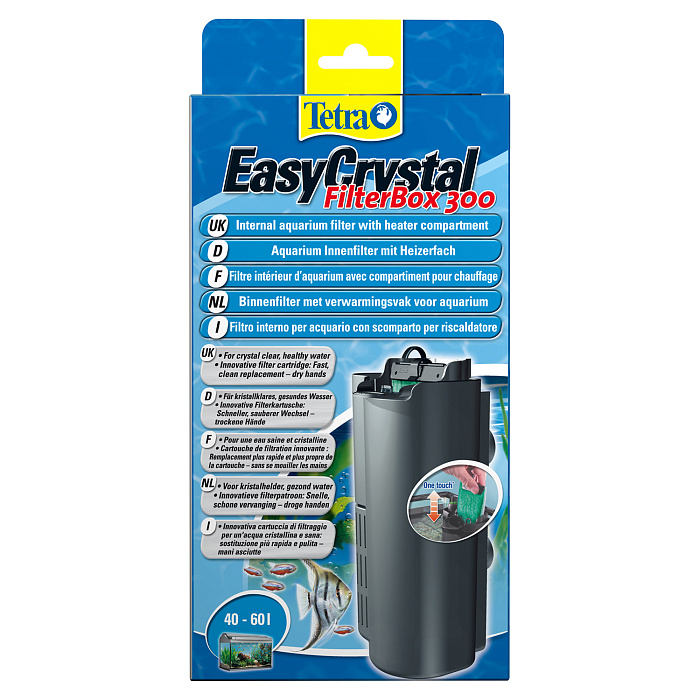 Tetra EasyCrystal 300 Filter Box внутренний фильтр для аквариумов 40-60 л