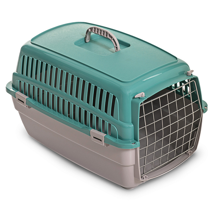 Переноска My Pets Solutions VOYAGER LARGE 60x42x40h см цвет бирюзовый