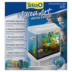 Tetra AquaArt Crayfish Discover Line аквариумный комплекс  30 л белый СКИДКА 40%