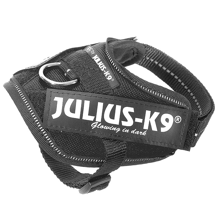 JULIUS-K9 шлейка для собак IDC®-Powerharness Mini (49-67см/ 7-15кг), черный