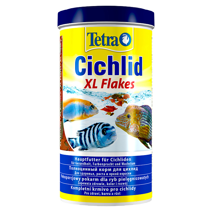 TetraCichlid XL корм для всех видов цихлид, крупные хлопья 1 л