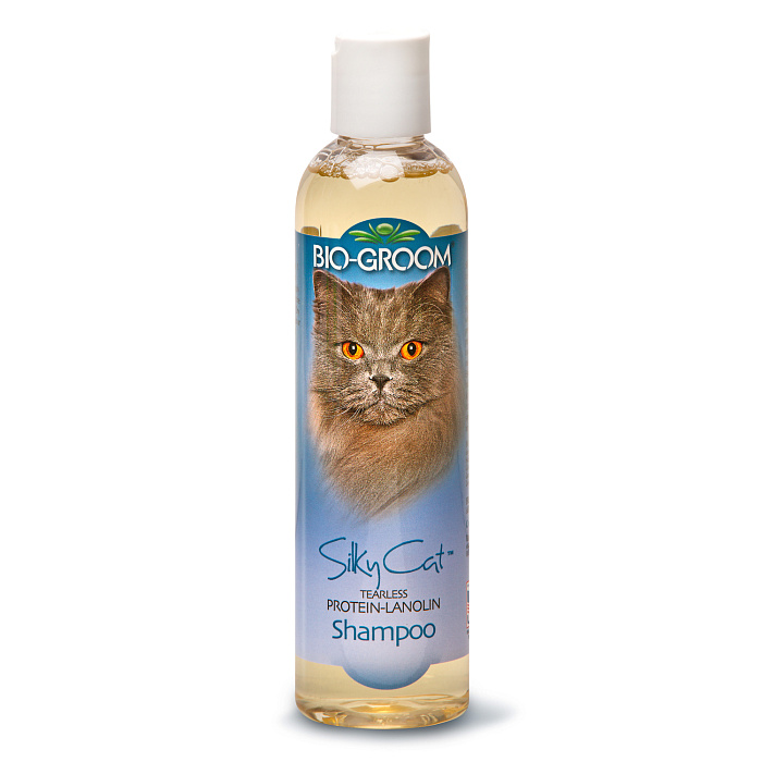 Bio-Groom Silky Cat Shampoo кондиционирующий шампунь для кошек с протеином и ланолином 237 мл