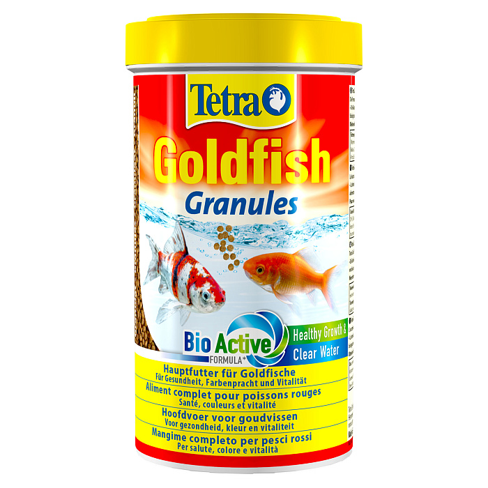 TetraGoldfish Granules корм в гранулах для золотых рыб 500 мл