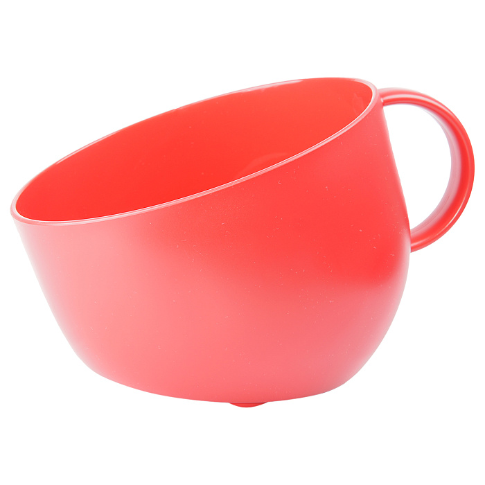 United Pets чашка Dog Bowl, красная, 2500 мл