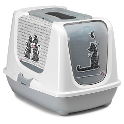 Moderna Cats in Love био-туалет 50x39x37h см с совком, серый СКИДКА 40% Moderna Cats in Love био-туалет 50x39x37h см с совком, серый СКИДКА 40%