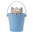 United Pets ведро для сухого корма "Cat-Crick" 7,5 л, светло-синее, для кошек СКИДКА 40%
