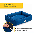 Лежанка Pet Comfort для собак средних пород, Golf Vita 03, размер M 75х90 см, синий СКИДКА 40% Лежанка Pet Comfort для собак средних пород, Golf Vita 03, размер M 75х90 см, синий СКИДКА 40%
