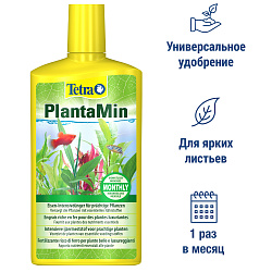 Tetra PlantaMin жидкое удобрение с Fe и микроэлементами 500 мл Tetra PlantaMin жидкое удобрение с Fe и микроэлементами 500 мл