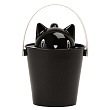 United Pets ведро для сухого корма "Cat-Crick" 7,5 л, черное, для кошек