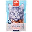 Wanpy Cat Лакомство для кошек «сердечки» из курицы с треской 80 г Wanpy Cat Лакомство для кошек «сердечки» из курицы с треской 80 г