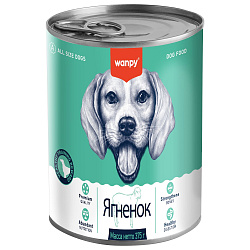 Wanpy Dog Консервы для собак из ягненка 375 г Wanpy Dog Консервы для собак из ягненка 375 г