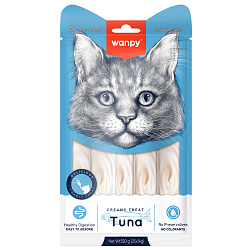 Wanpy Cat Лакомство для кошек "нежное пюре" из тунца 25 шт х14 г Wanpy Cat Лакомство для кошек "нежное пюре" из тунца 25 шт х14 г