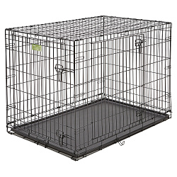 Клетка MidWest iCrate для собак 109х74х78h см, 2 двери, черная Клетка MidWest iCrate для собак 109х74х78h см, 2 двери, черная