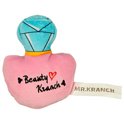 Игрушка Mr.Kranch для собак Духи с пищалкой, 11см Игрушка Mr.Kranch для собак Духи с пищалкой, 11см
