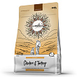 Сухой корм CRAFTIA NATURA для взрослых собак средних и крупных пород из курицы и индейки 640 г