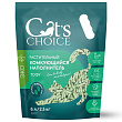 Растительный комкующийся наполнитель тофу Cat's choice с ароматом "Зеленый чай" 6 л/2,5 кг Растительный комкующийся наполнитель тофу Cat's choice с ароматом "Зеленый чай" 6 л/2,5 кг