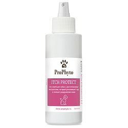 Спрей ProPhyto ITCH PROTECT для кожи собак, противозудный, 100 мл Спрей ProPhyto ITCH PROTECT для кожи собак, противозудный, 100 мл