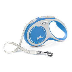 flexi рулетка NEW LINE Comfort XS (до 12 кг) лента 3 м серый/синий flexi рулетка NEW LINE Comfort XS (до 12 кг) лента 3 м серый/синий