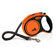 flexi рулетка Xtreme S (до 20 кг) 5 м лента оранжевая