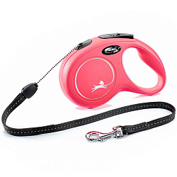 flexi рулетка New Classic S (до 12 кг) 8 м трос красная flexi рулетка New Classic S (до 12 кг) 8 м трос красная