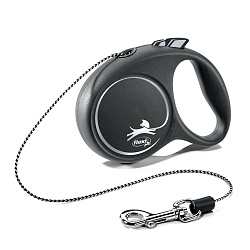 flexi рулетка Black Design XS (до 8 кг) 3 м трос черный/серебро flexi рулетка Black Design XS (до 8 кг) 3 м трос черный/серебро