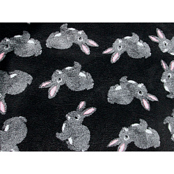 Коврик меховой ProFleece Кролики 1х1,6м черный/серый/розовый СКИДКА 40% Коврик меховой ProFleece Кролики 1х1,6м черный/серый/розовый СКИДКА 40%