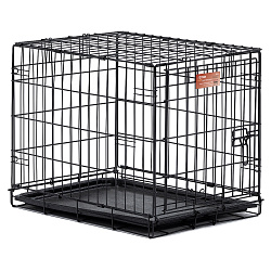 Клетка MidWest iCrate для собак 61х46х48h см, 1 дверь, черная Клетка MidWest iCrate для собак 61х46х48h см, 1 дверь, черная