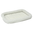 Лежанка MidWest Pet Bed для собак и кошек флисовая 55х33 см, белая Лежанка MidWest Pet Bed для собак и кошек флисовая 55х33 см, белая