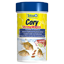 TetraCory Shrimp Wafers корм-пластинки с добавлением креветок для сомиков-коридорасов 100 мл TetraCory Shrimp Wafers корм-пластинки с добавлением креветок для сомиков-коридорасов 100 мл