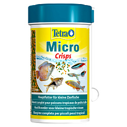 Tetra Micro Crisps корм для мелких видов рыб 100 мл Tetra Micro Crisps корм для мелких видов рыб 100 мл