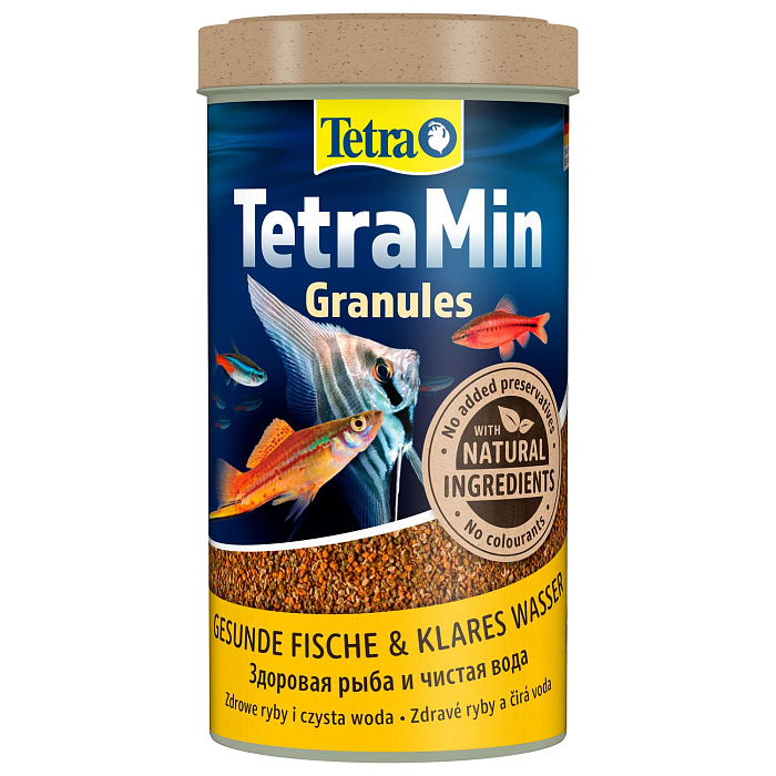 Корм TetraMin Granules для всех видов рыб в гранулах 500 мл