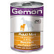 Влажный корм Gemon Dog Mini для взрослых собак мелких пород, кусочки с курицей и рисом, консервы 415 г Влажный корм Gemon Dog Mini для взрослых собак мелких пород, кусочки с курицей и рисом, консервы 415 г