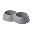 Миска двойная My Pets Solutions ENJOY 7 2x0,25 л серый Миска двойная My Pets Solutions ENJOY 7 2x0,25 л серый