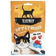 Хрустящее лакомство TiTBiT с лососем для кошек 60 г Хрустящее лакомство TiTBiT с лососем для кошек 60 г