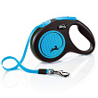 flexi рулетка Neon New M (до 25 кг) лента 5 м, светоотражающая, голубой неон flexi рулетка Neon New M (до 25 кг) лента 5 м, светоотражающая, голубой неон