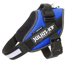 JULIUS-K9 шлейка для собак IDC®-Powerharness 1 (63-85см/ 23-30кг), синий JULIUS-K9 шлейка для собак IDC®-Powerharness 1 (63-85см/ 23-30кг), синий