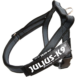 JULIUS-K9 шлейка для собак Ремни Color & Gray IDC® Mini-Mini (40-49см / 4-7кг), черный СКИДКА 40% JULIUS-K9 шлейка для собак Ремни Color & Gray IDC® Mini-Mini (40-49см / 4-7кг), черный СКИДКА 40%