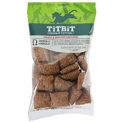 Лакомство TiTBiT Начос в мясной обсыпке для собак Золотая коллекция 75 г Лакомство TiTBiT Начос в мясной обсыпке для собак Золотая коллекция 75 г