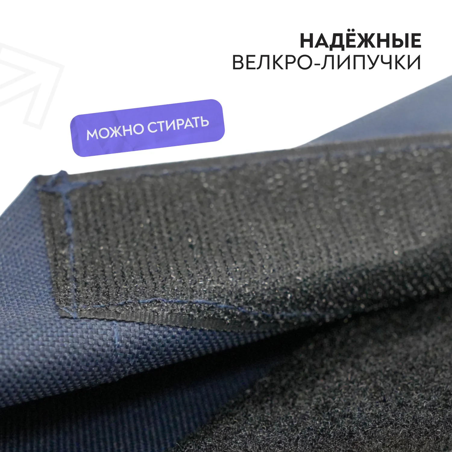 Лежанка-шезлонг каркасная для собак Mr.Kranch Elevated L большая 108х76х19 см синяя