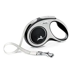 flexi рулетка NEW LINE Comfort XS (до 12 кг) лента 3 м серый/черный flexi рулетка NEW LINE Comfort XS (до 12 кг) лента 3 м серый/черный