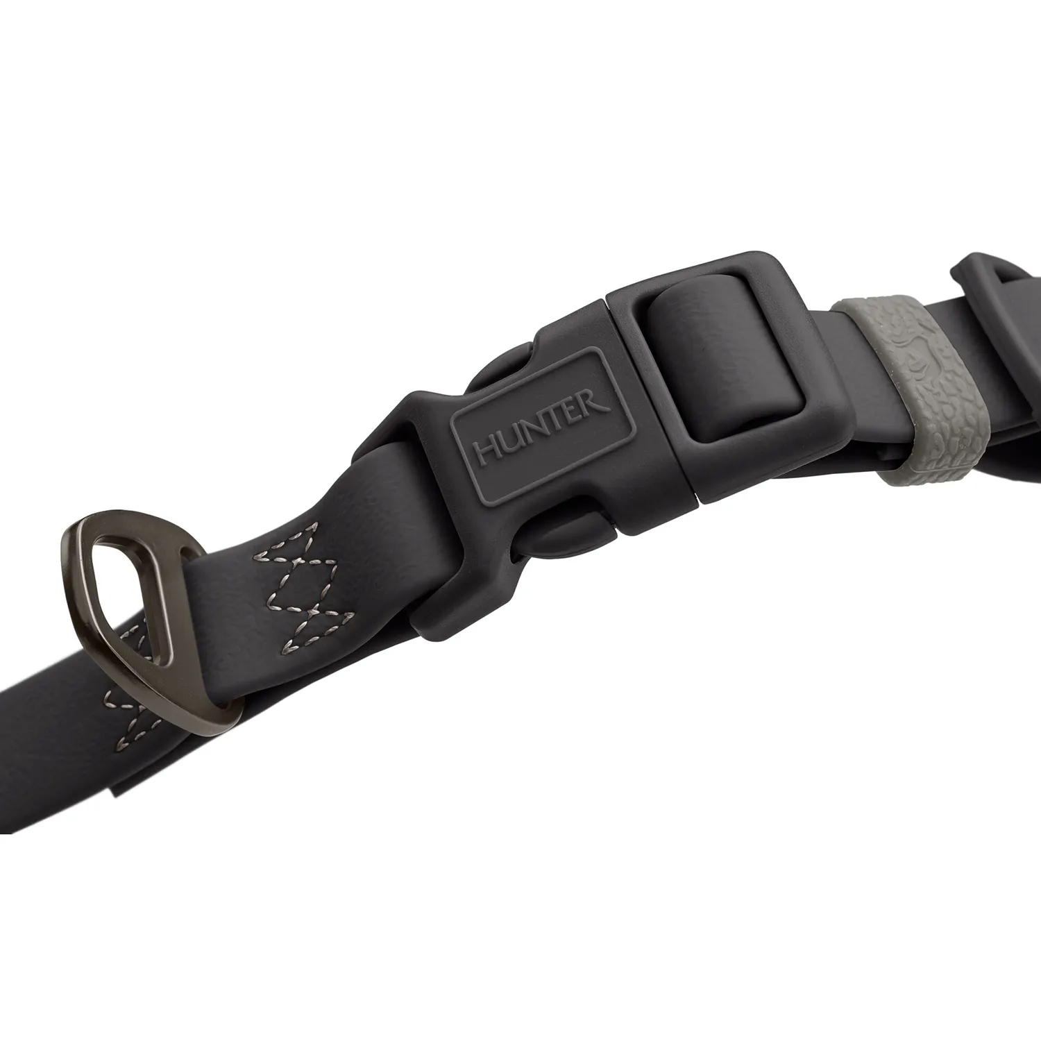 Hunter ошейник для собак Havanna L (40-55 см), биотановый, черный