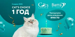 День рождения бренда Cat's Choice!